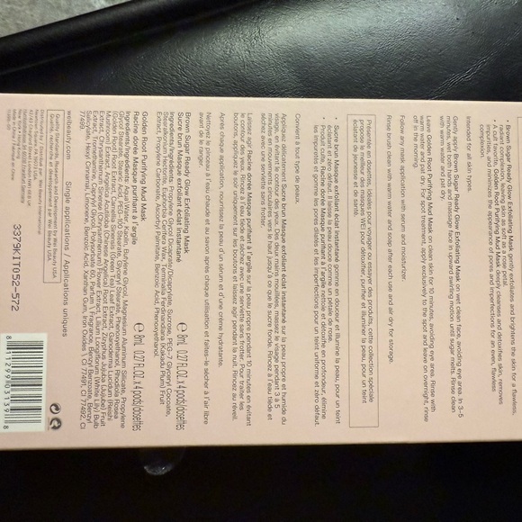 Elegant Pink Floral Skincare Mask by WEI - Picture 4 of 5